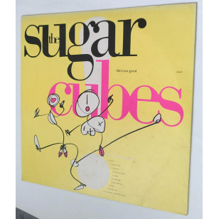 The Sugarcubes - Life's Too Good 1988 UK Version ( Yellow Cover ) Vinyl LP ***READY TO SHIP from Hong Kong***